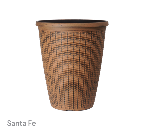 image of Wicker Planter Sante Fe Planter